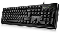 Genius 31310016404 Kb-117 hun usb fekete billentyűzet kép