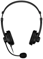 Genius HS-230U USB FEKETE Hs-230u headset black kép