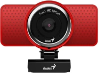 Genius 32200001407 Ecam 8000 1080p piros webkamera kép