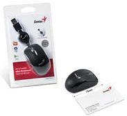 Genius 31010125101/05 Micro traveler usb egér usb a típus optikai 1200 dpi kép
