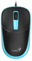 Genius COR_GEEDX123BB Egér, vezetékes, optikai, normál méret, usb,  
