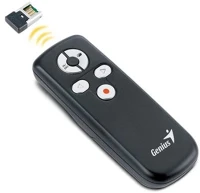 Genius COR_GEPMP100 prezentációs távirányító, lézermutatóval, vezeték nélküli, genius kép