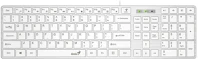 Genius GEN31310017408 Slimstar 126 us billentyűzet fehér kép