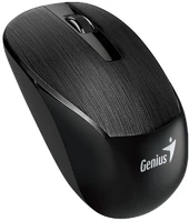 Genius NX-7015 BLACK Vezeték nélküli egér, fekete (usb, 3 gomb, 1600dpi, blueeye) kép
