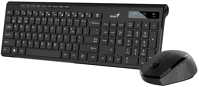 Genius 8230 Slimstar 8230 wireless keyboard+mouse black kép