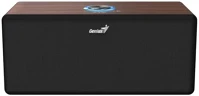 Genius SP-HF505BT Sp-hf505bt bluetooth speaker dark brown wood kép