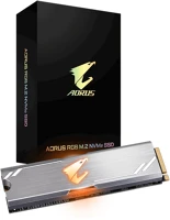 Gigabyte GP-ASM2NE2256GTTDR Gigabyte 256GB AORUS RGB M.2 2280, PCIe 3.0 x4, NVMe1.3 kép