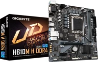 Gigabyte H610M H DDR4 Gugabyte h610 s1700  2xddr4 4xsata3 1xm.2 2xpci-e gbit lan matx kép