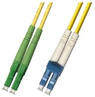 Gigalight LCU-SCU-SM-1M-D Optikai patch kábel lc- sc duplex 1m - sárga kép