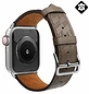 Gigapack 149379 Gigapack apple watch series bőr pótszíj, sötétbarna (149379)