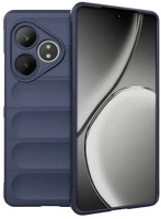 Gigapack 3D, SÖTÉTKÉK Realme gt 6t  szilikon telefonvédő ütésállóság, 3d, sötétkék kép