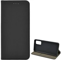 Gigapack GP-100349 Samsung s20 fe  tok álló, bőr hatású flip, rombusz, fekete kép