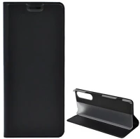 Gigapack GP-100924 Sony xperia 1 ii  tok álló, bőr hatású flip, asztali tartó, fekete kép