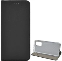 Gigapack GP-100949 Xiaomi mi 10t pro 5g tok álló, bőr hatású flip, rombusz, fekete kép