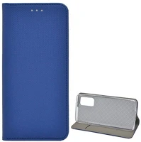 Gigapack GP-101010 Samsung s20 fe  tok álló, bőr hatású flip, rombusz, sötétkék kép
