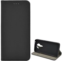Gigapack GP-101014 Nokia 3.4  tok álló, bőr hatású flip, rombusz, fekete kép