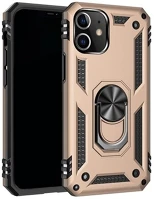 Gigapack GP-101139 Iphone 12 mini  defender szilikon telefonvédő ütésállóság, mágneses, arany kép