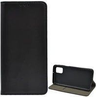 Gigapack GP-102244 Samsung m31s  tok álló, bőr hatású flip, asztali tartó, fekete kép