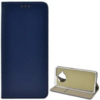 Gigapack GP-102477 Xiaomi mi 10t lite 5g  tok álló, bőr hatású flip, asztali tartó, sötétkék kép