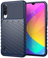 Gigapack GP-102787 szilikon telefonvédő ütésállóság, dombor minta, sötétkék kép