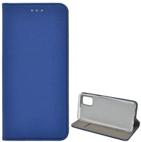 Gigapack GP-103294 Samsung m51  tok álló, bőr hatású flip, rombusz, sötétkék kép