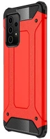 Gigapack GP-103455 defender szilikon telefonvédő ütésállóság, fémhatás, piros kép