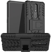 Gigapack GP-103469 Nokia 2.4  defender szilikon telefonvédő ütésállóság, autógumi, fekete kép