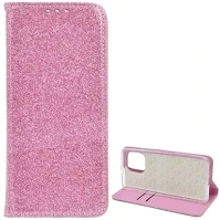 Gigapack GP-104159 Xiaomi mi 11 5g  tok álló, bőr hatású flip, csillogó, rozéarany kép