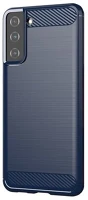 Gigapack GP-104667 szilikon telefonvédő ütésállóság, karbon minta, sötétkék kép