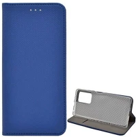 Gigapack GP-106388 Redmi note 10 pro 4g  tok álló, bőr hatású flip, rombusz, sötétkék kép