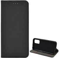 Gigapack GP-107317 Oppo reno 5 5g  tok álló, bőr hatású flip, rombusz, fekete kép