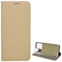 Gigapack GP-108933 Xiaomi mi 11 ultra 5g  tok álló, bőr hatású flip, rombusz, arany kép