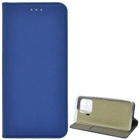 Gigapack GP-108956 Xiaomi mi 11 pro 5g tok álló, bőr hatású flip, rombusz, sötétkék kép