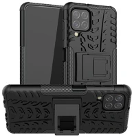 Gigapack GP-109742 Samsung m22  defender szilikon telefonvédő ütésállóság, autógumi, fekete kép