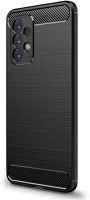 Gigapack GP-111989 Szilikon telefonvédő (közepesen ütésálló, légpárnás sarok, szálcsiszolt, karbon minta) Samsung Galaxy A33 5G FEKETE kép