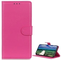 Gigapack GP-112028 Samsung s22 ultra 5g  tok álló, bőr hatású flip, prémium, magenta kép