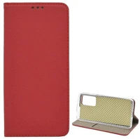 Gigapack GP-112466 Xiaomi 12x  tok álló, bőr hatású flip, rombusz, piros kép