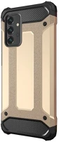 Gigapack GP-112504 Samsung galaxy a72 4g defender műanyag telefonvédő (közepesen ütésálló, légpárnás sarok, szilikon belső, fémhatás) arany kép