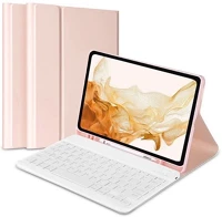 Gigapack GP-126365 tok álló, bőr hatású flip, angol nyelvű, rózsaszín kép