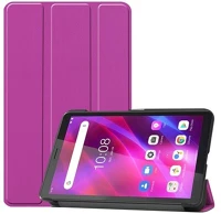 Gigapack GP-126369 Tok álló, bőr hatású (flip, oldalra nyíló, trifold asztali tartó funkció) lila - lenovo tab m7 (tb-7305f) gen2 / lenovo tab m7 (tb-7306f) gen3 kép