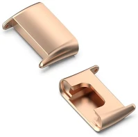 Gigapack GP-129269 Óraszíj csatlakozó adapter (1 pár, átalakító, fém, 18 mm) rozéarany kép