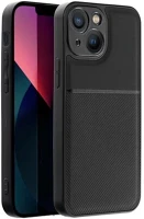 Gigapack GP-129406 Iphone 14 plus  szilikon telefonvédő ütésállóság, csíkos, fekete kép