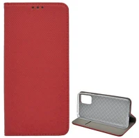 Gigapack GP-130425 Motorola moto g42  tok álló, bőr hatású flip, rombusz, piros kép