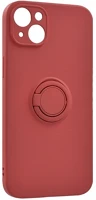 Gigapack GP-133666 Iphone 14 plus  szilikon telefonvédő tartógyűrű, kameravédő, piros kép