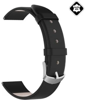 Gigapack GP-134116 Garmin venu 2s  pótszíj egyedi méret, valódi bőr, fekete kép