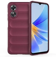 Gigapack GP-134183 Oppo a17  szilikon telefonvédő ütésállóság, 3d, bordó kép