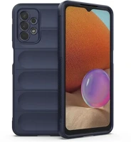Gigapack GP-134343 Samsung a32 5g  szilikon telefonvédő ütésállóság, 3d, sötétkék kép
