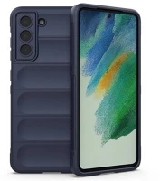 Gigapack GP-134344 Samsung s21 fe  szilikon telefonvédő ütésállóság, 3d, sötétkék kép