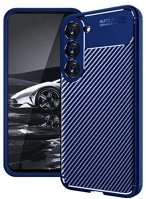 Gigapack GP-134834 Samsung s23 plus  szilikon telefonvédő ütésállóság, karbon minta, sötétkék kép