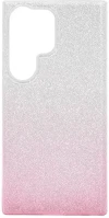 Gigapack GP-134873 samsung galaxy s23 ultra szilikon telefonvédő tok, rózsaszín/csillámos kép